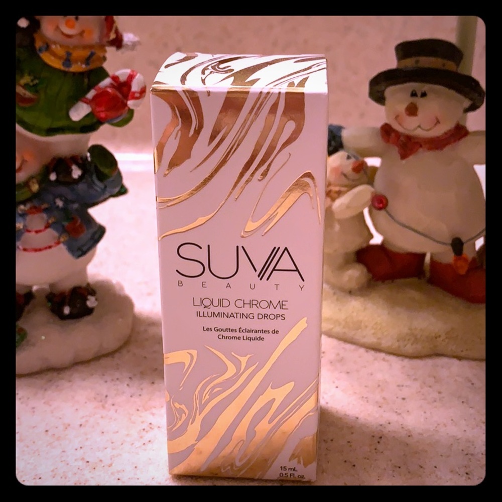 Suva Beauty liquid chrome illuminating drops